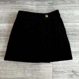 Copper Key Dilliards Suede Skirt Black NWT Size Small
